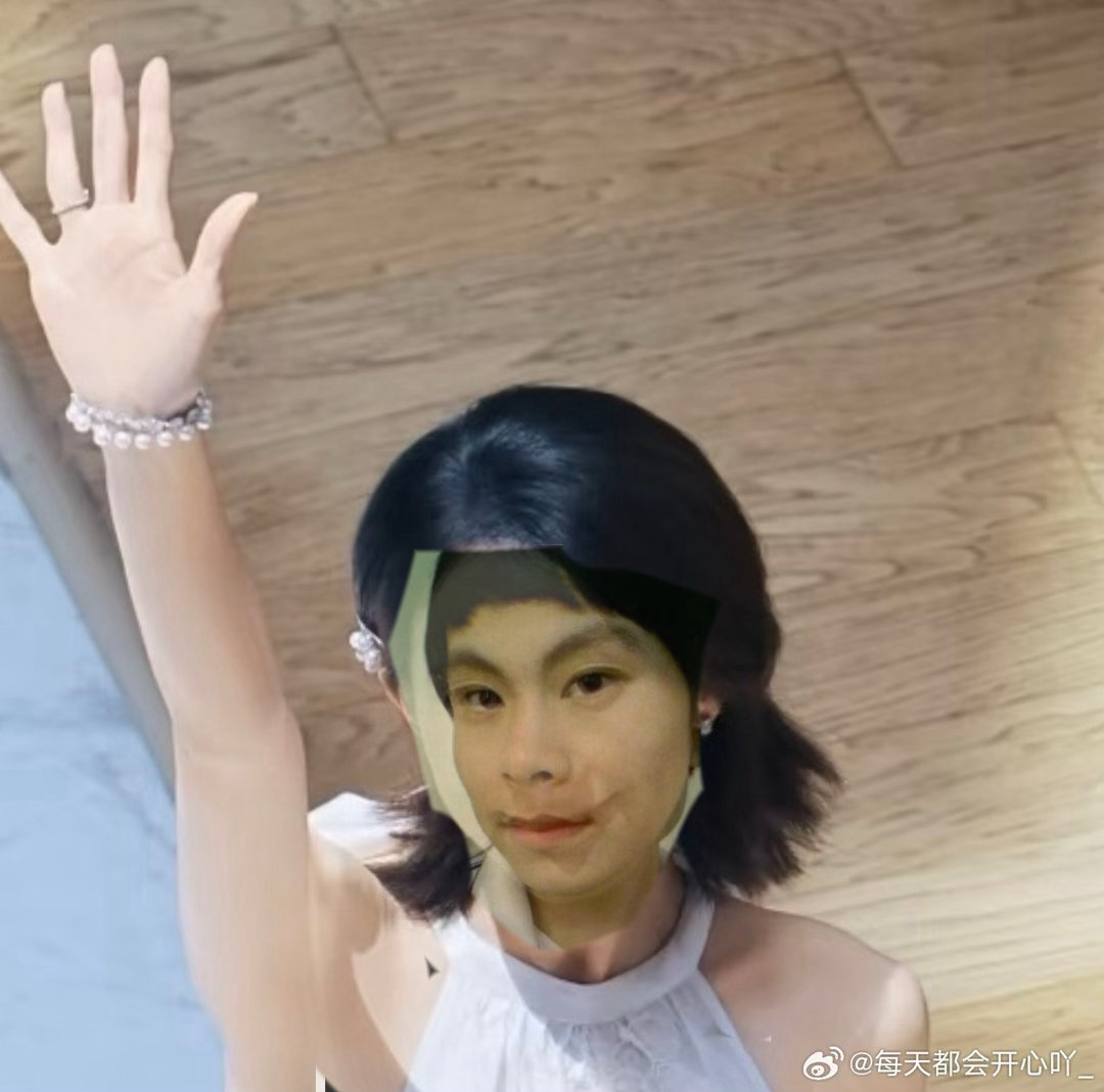 眼睛一毛一样啊阴婷姐妹来了[害羞] ​​​
