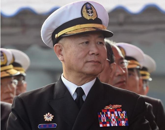 [微风]“若台海战争爆发，从头打到尾，台湾会全毁。”台湾海军前司令陈永康一边警告