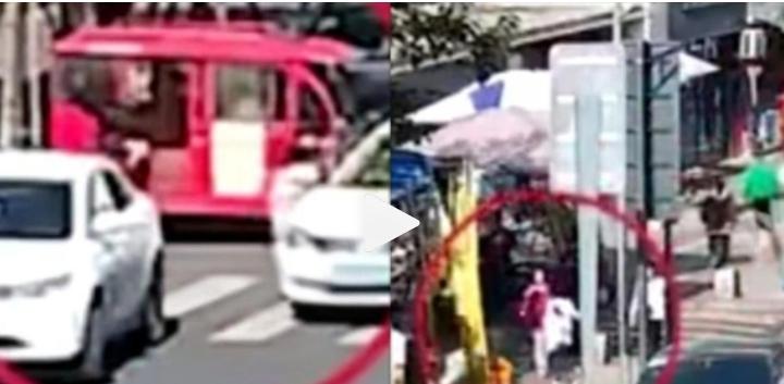 光天化日，竟惊现人贩子校门口强拖女生！？
近日，四川自贡疑似女孩校门口被“人贩子