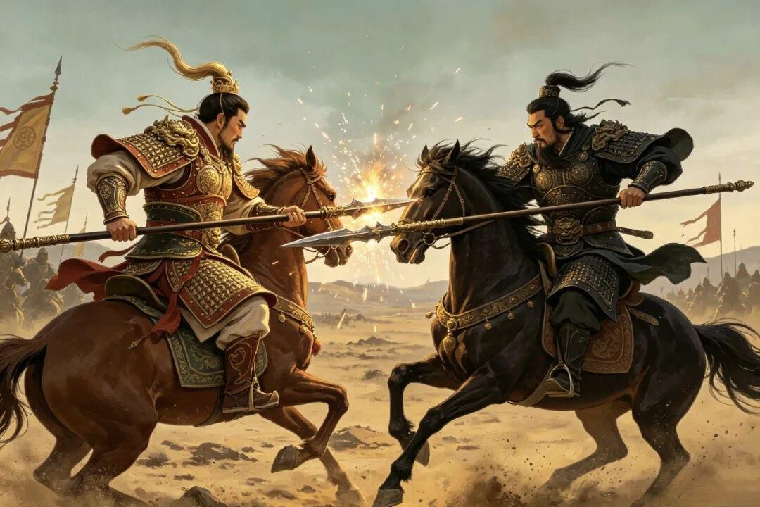秦琼和尉迟恭都是李世民的著名骁将，两人的武功都很了得。在凌烟阁24幅画像的排名里