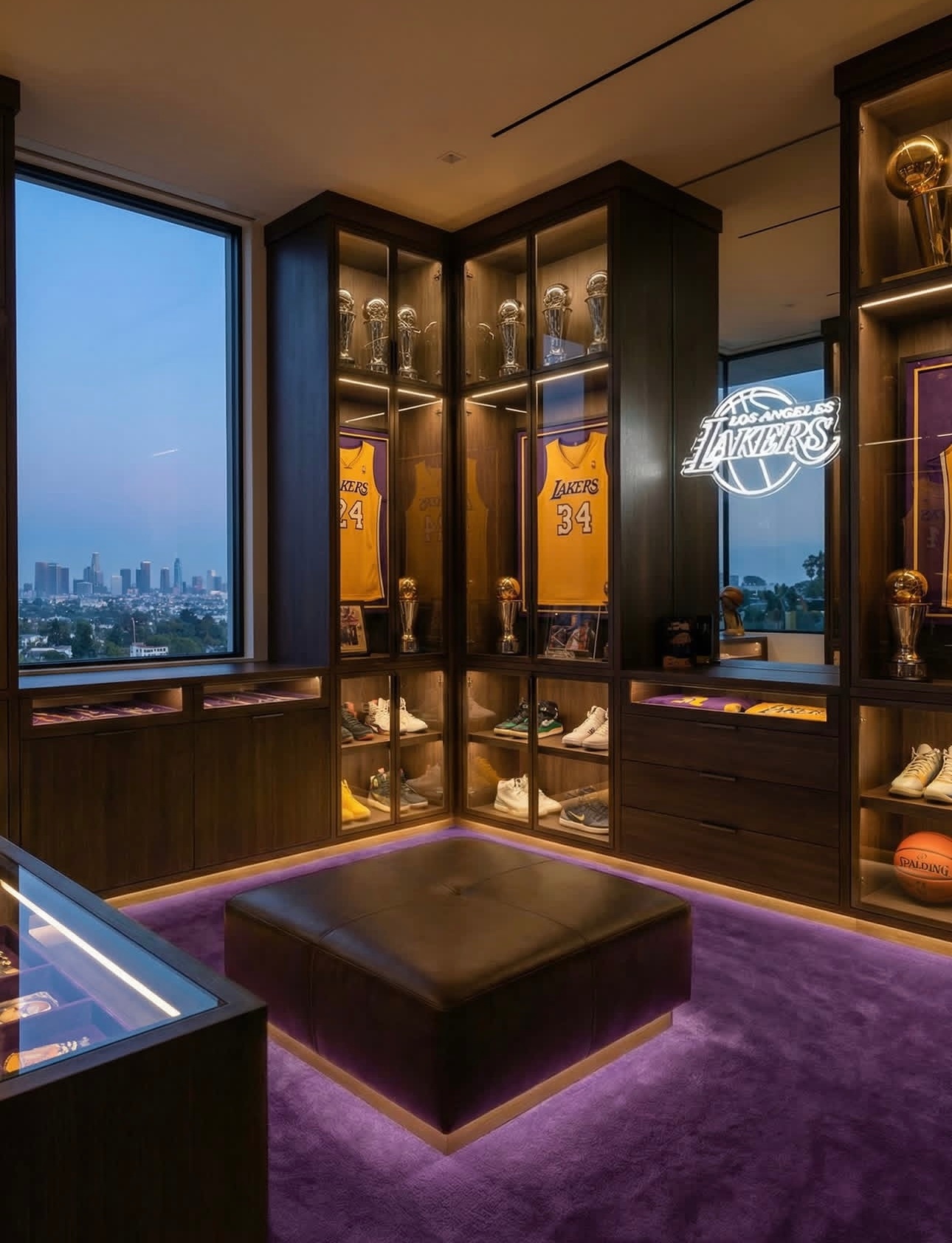 篮天下 每位球迷的梦想之屋，开门展示！Images via laclosetde