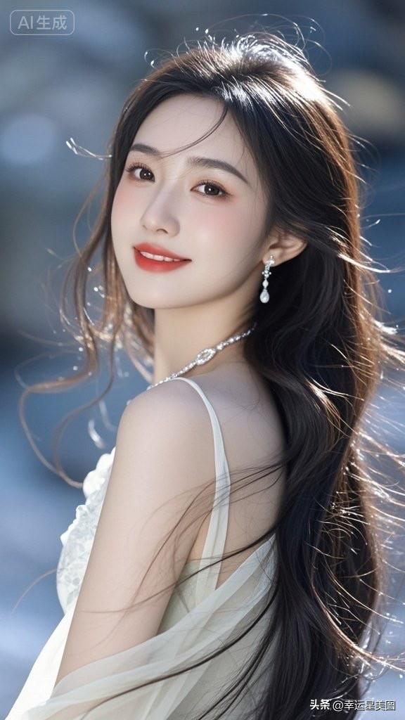 这位美女笑得好甜啊！