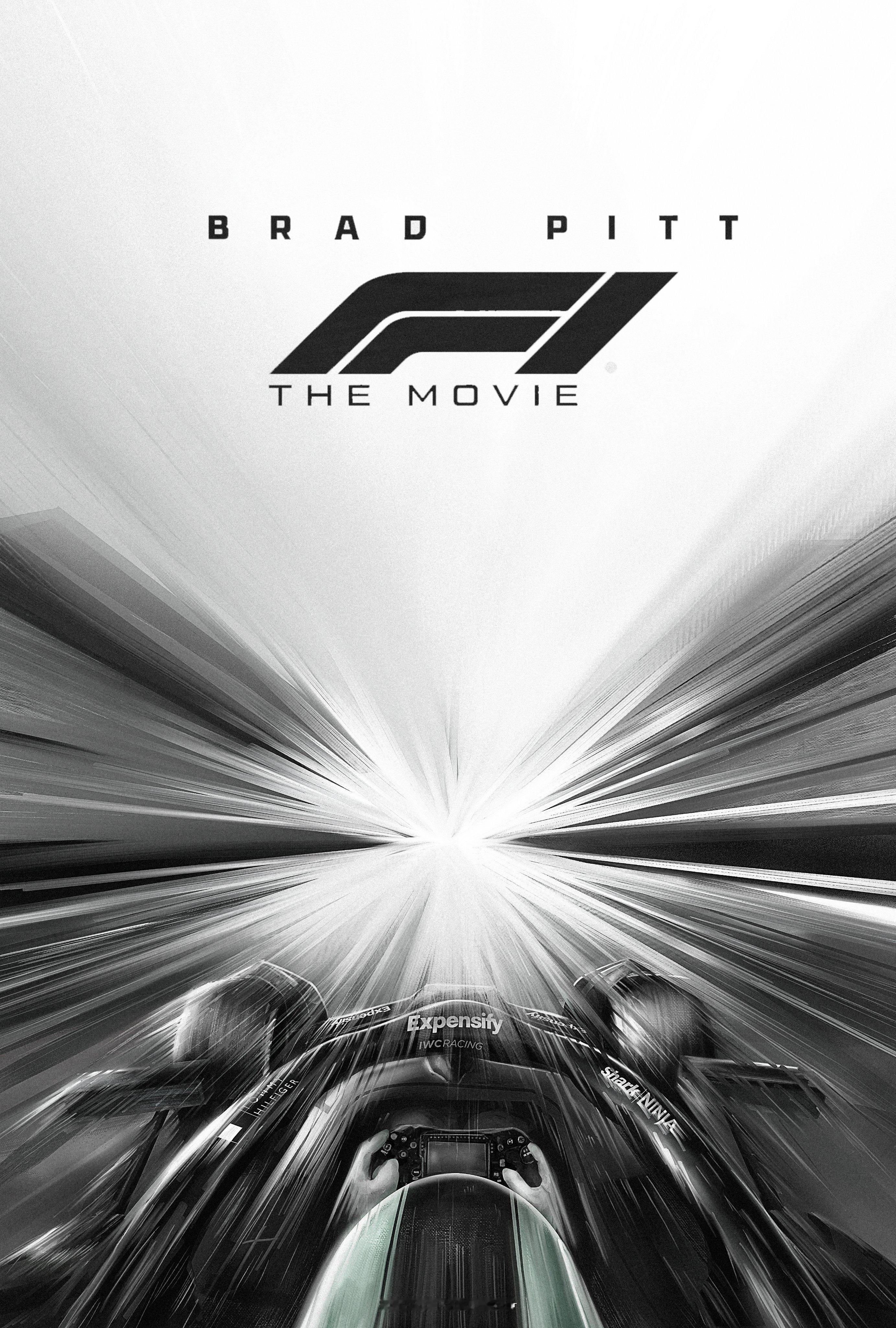 一组由艺术家Vishal Klair创作的《F1：狂飙飞车》艺术海报，中国内地票