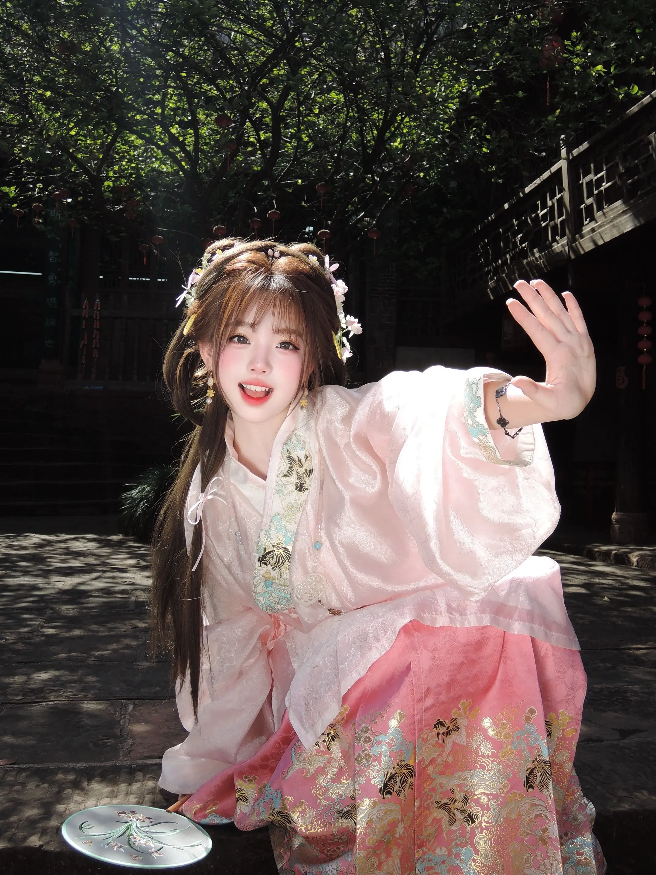 明制汉服独有的娇俏感！