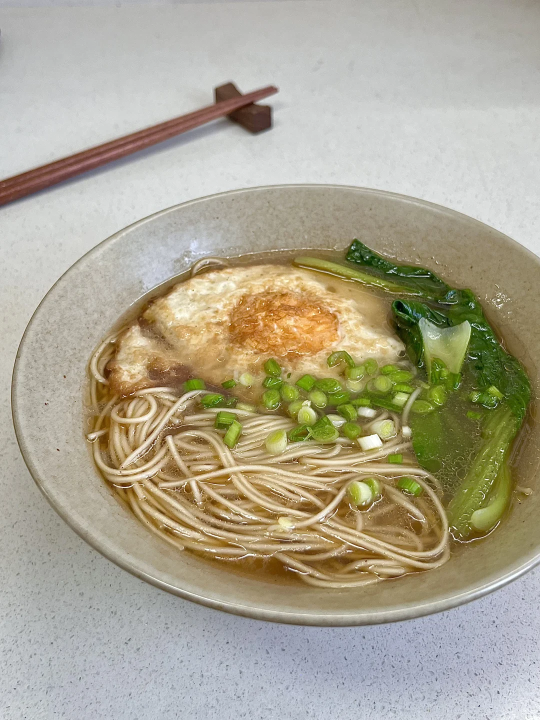 清汤面也能这么好吃🤤喝完汤浑身舒服❗️