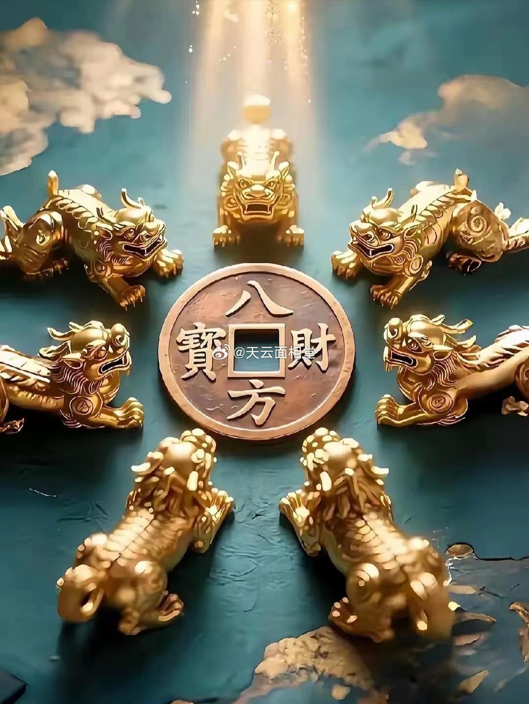 神兽献瑞  八方聚财～ 