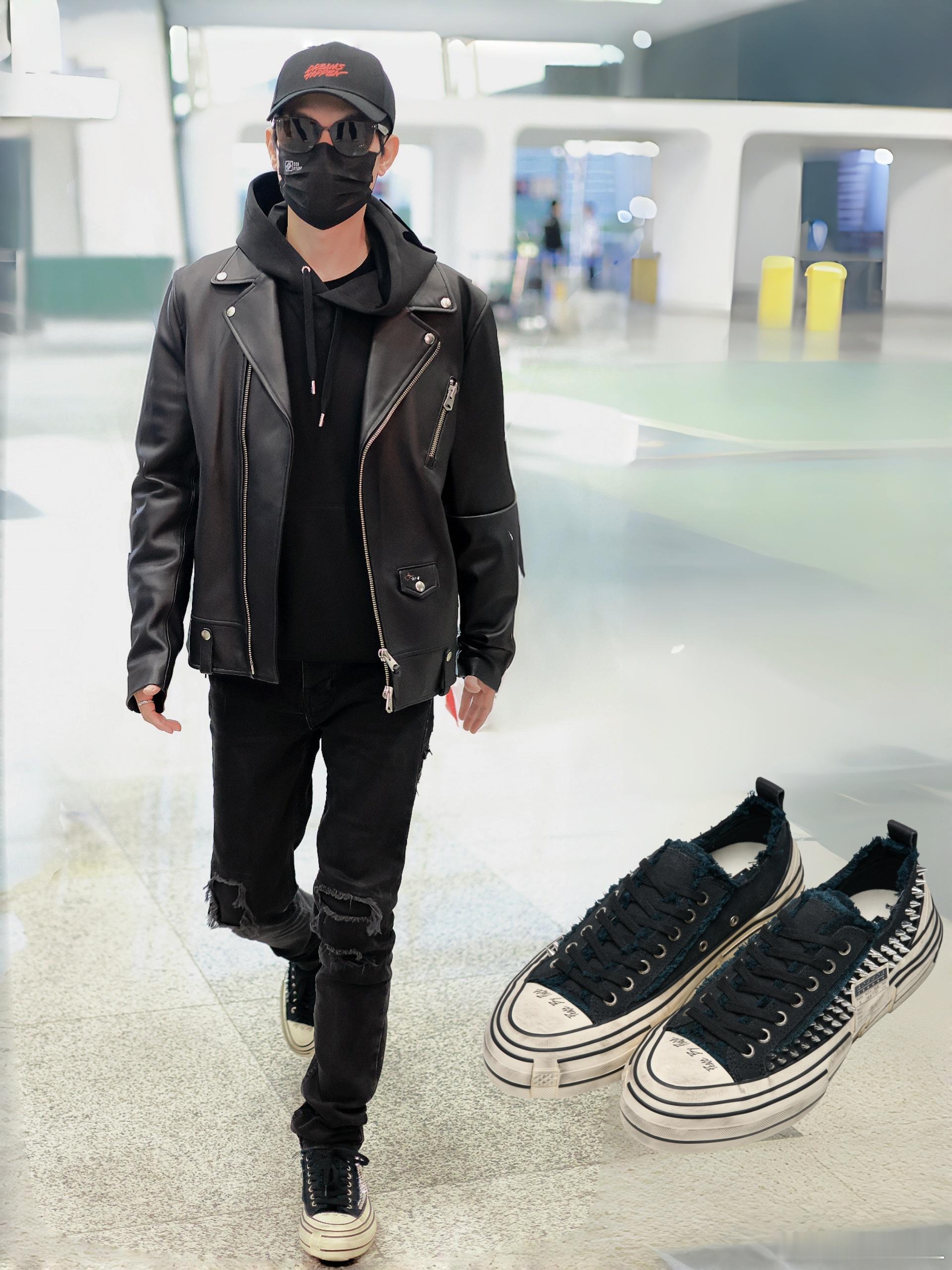 想焊在脚上的xVESSEL😎生哥不止一双  机场路透中上脚【 xVESSEL 