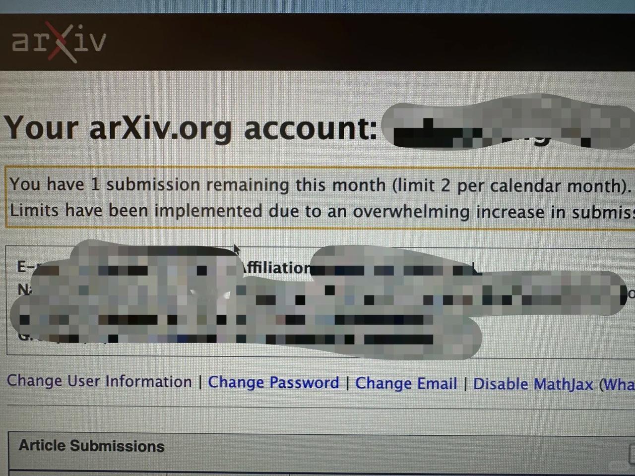 arXiv突然限投：每人每月最多2篇，AI灌水真把学术平台逼急了


10月1日