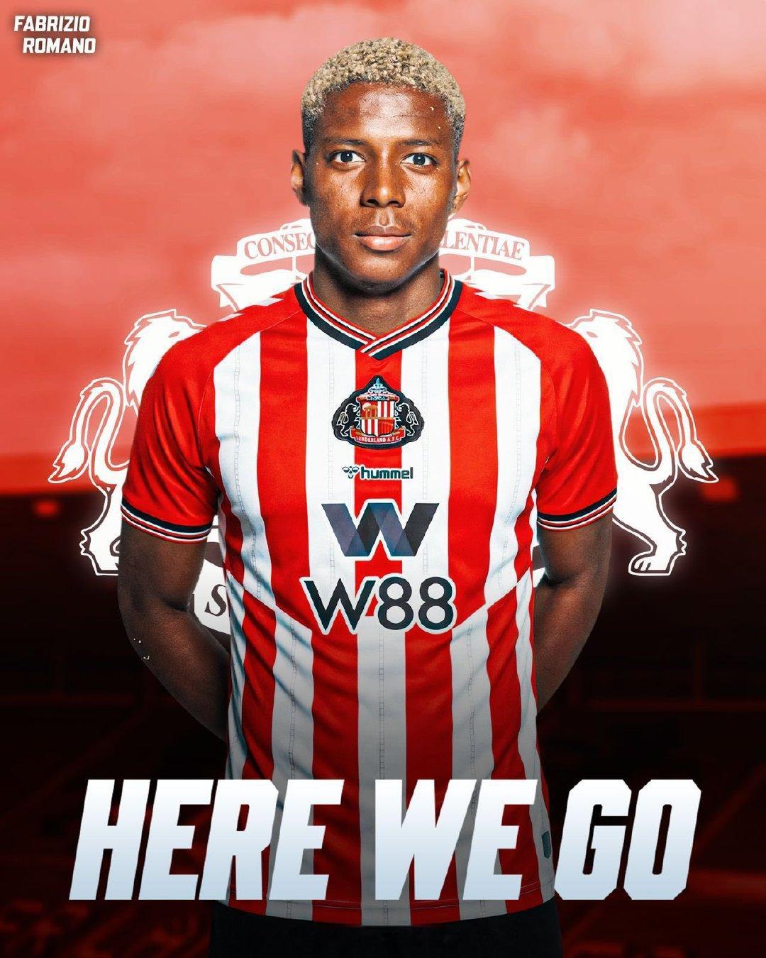 【边锋更新换代】罗马诺消息：桑德兰将24岁科特迪瓦边锋阿丁格拉，租给了摩纳哥（1