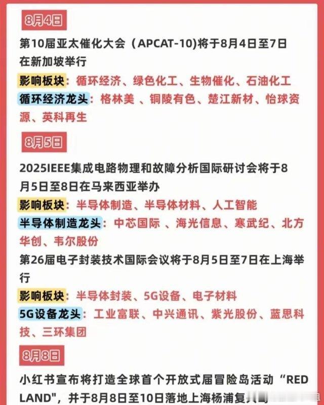 八月份值得重点关注的财经事件整理！（1）明天周五重要财经事件：8月1日《香港稳定