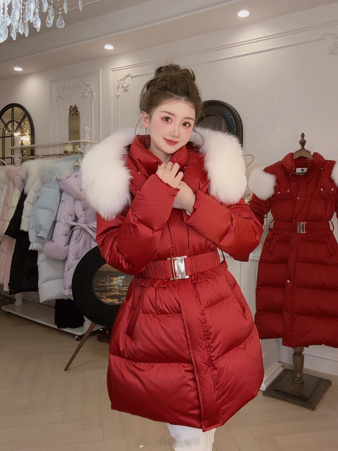 红色新增的短款 