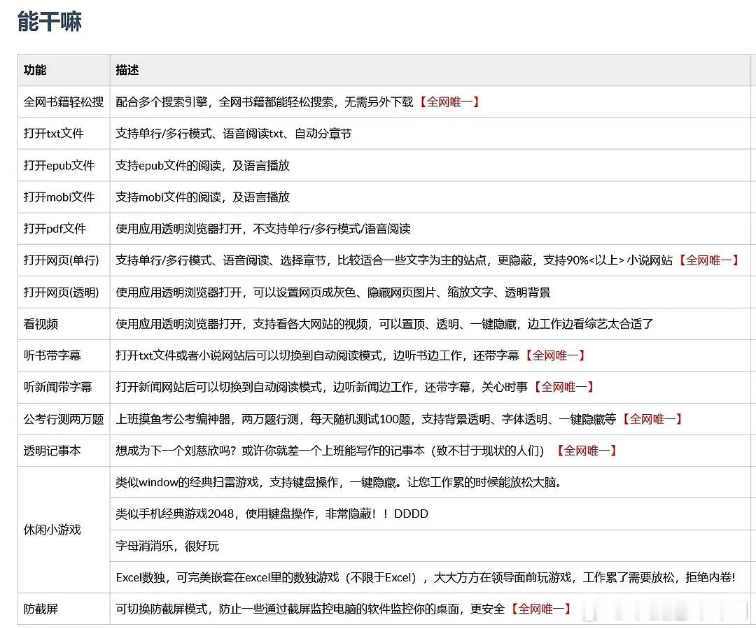 关于摸鱼能干嘛 