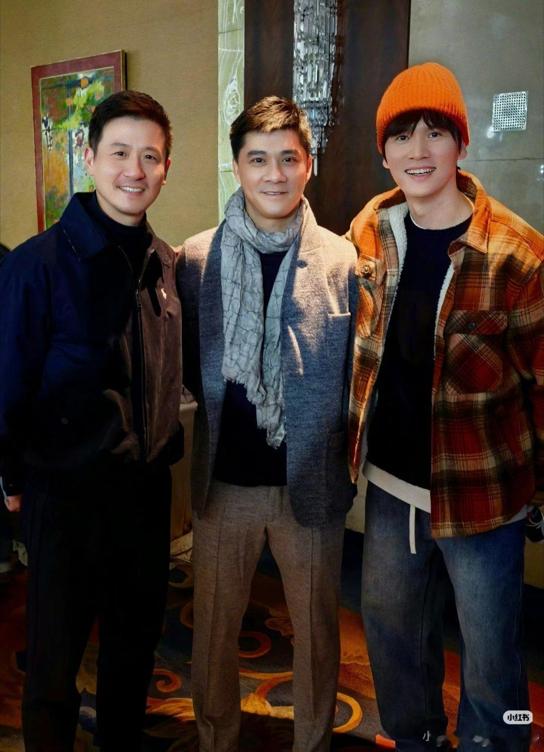 蔡赟、傅海峰、鲍春来保持得还不错，身材+颜值仍在 