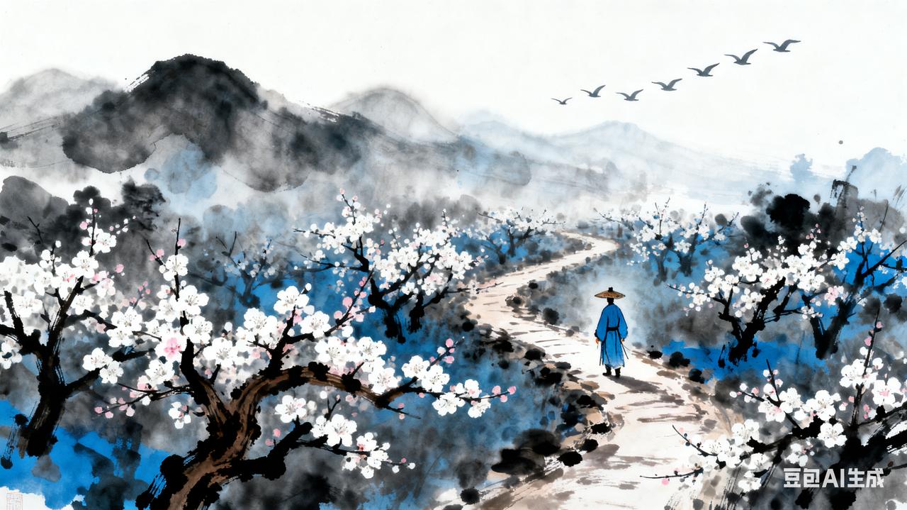 飞花令·梅（第一发）

题大庾岭北驿
唐·宋之问
阳月南飞雁，传闻至此回。
我行