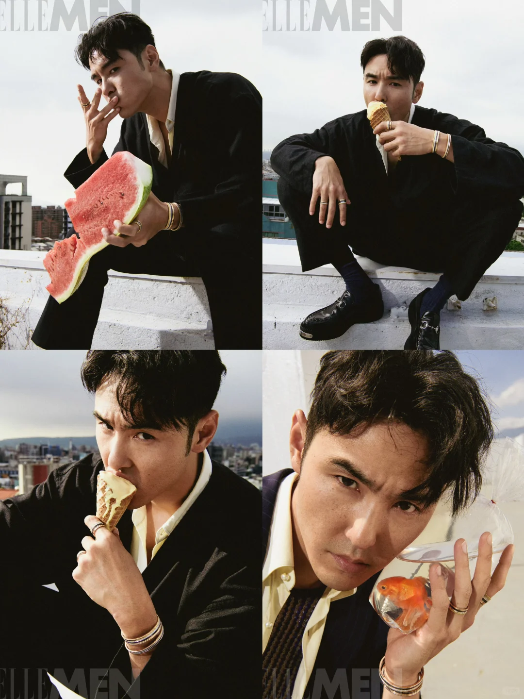 🟠审美提升day438｜阮经天✖️ELLEMEN八月