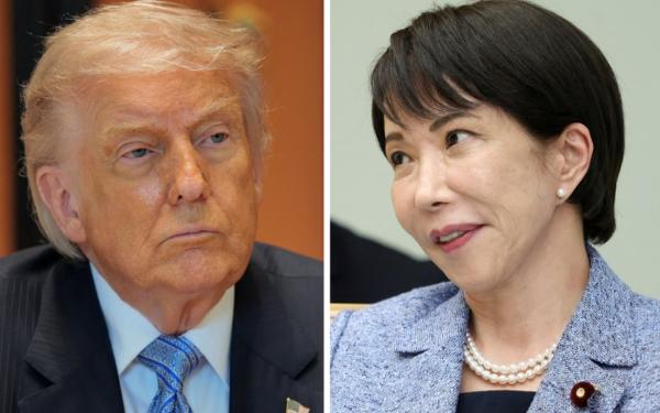 万万没想到！特朗普刚离开中国，还在返回美国的“空军一号”上，就主动给日本的高市早