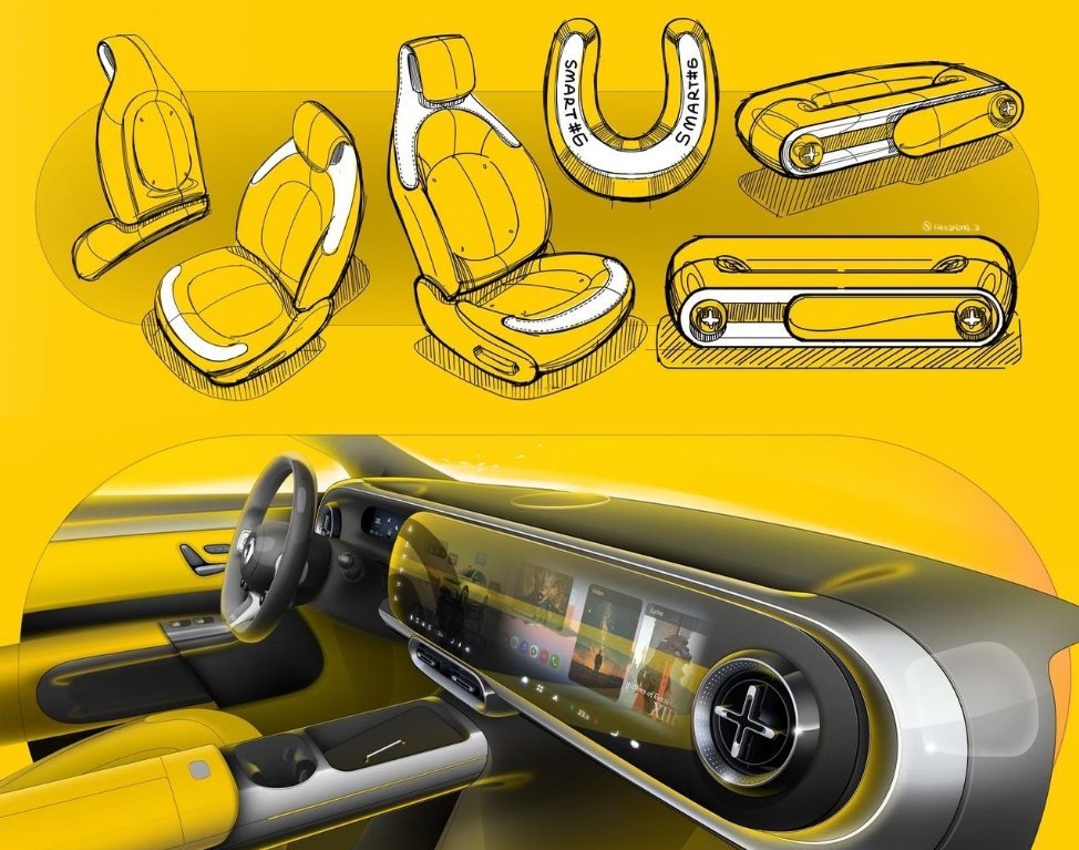 你愿意为车内的仪式感买单吗好的设计一眼看出含金量。smart精灵6号心思全放在了