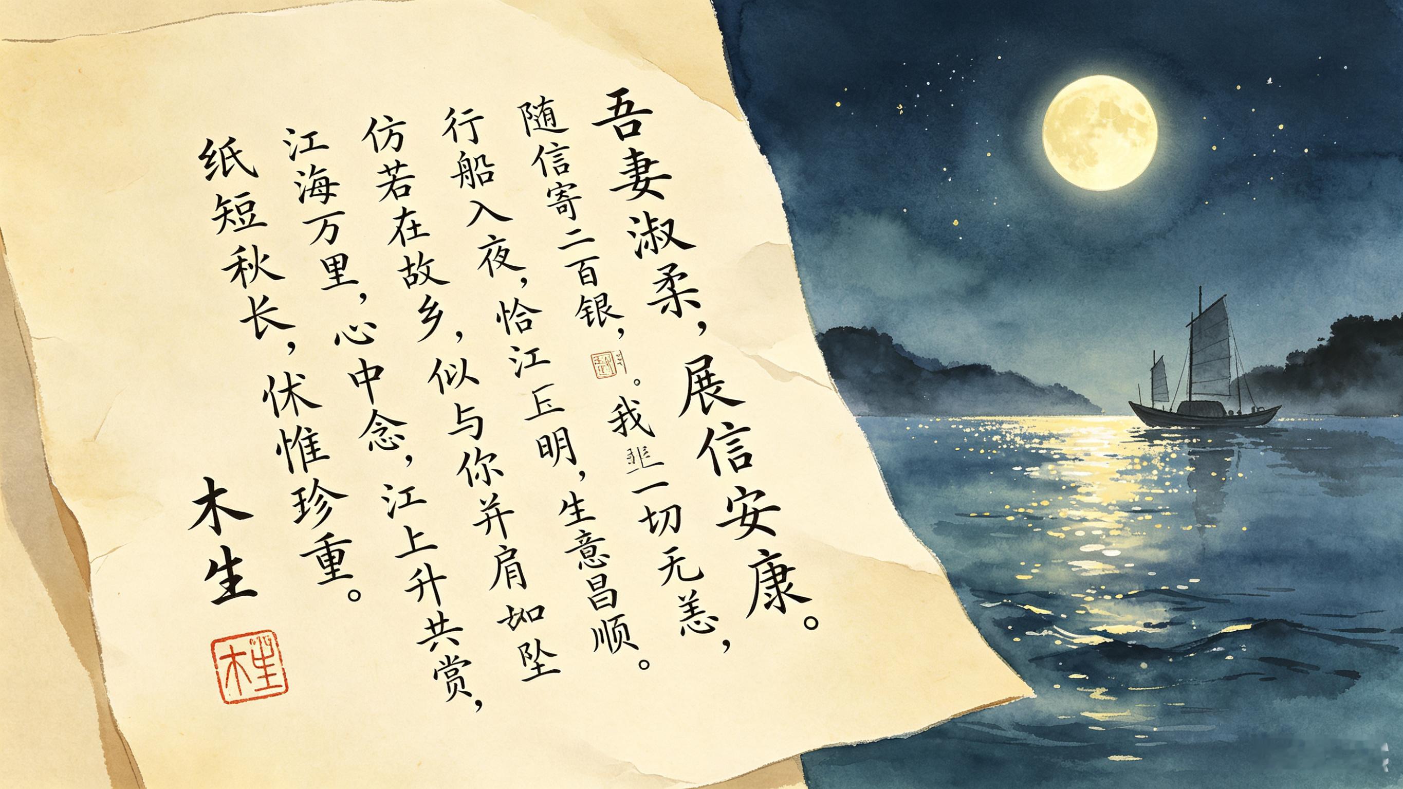 《给阿嬷的情书》后劲很大，在网上重温侨批，深为文字之优美而感动。举一封说说感受。