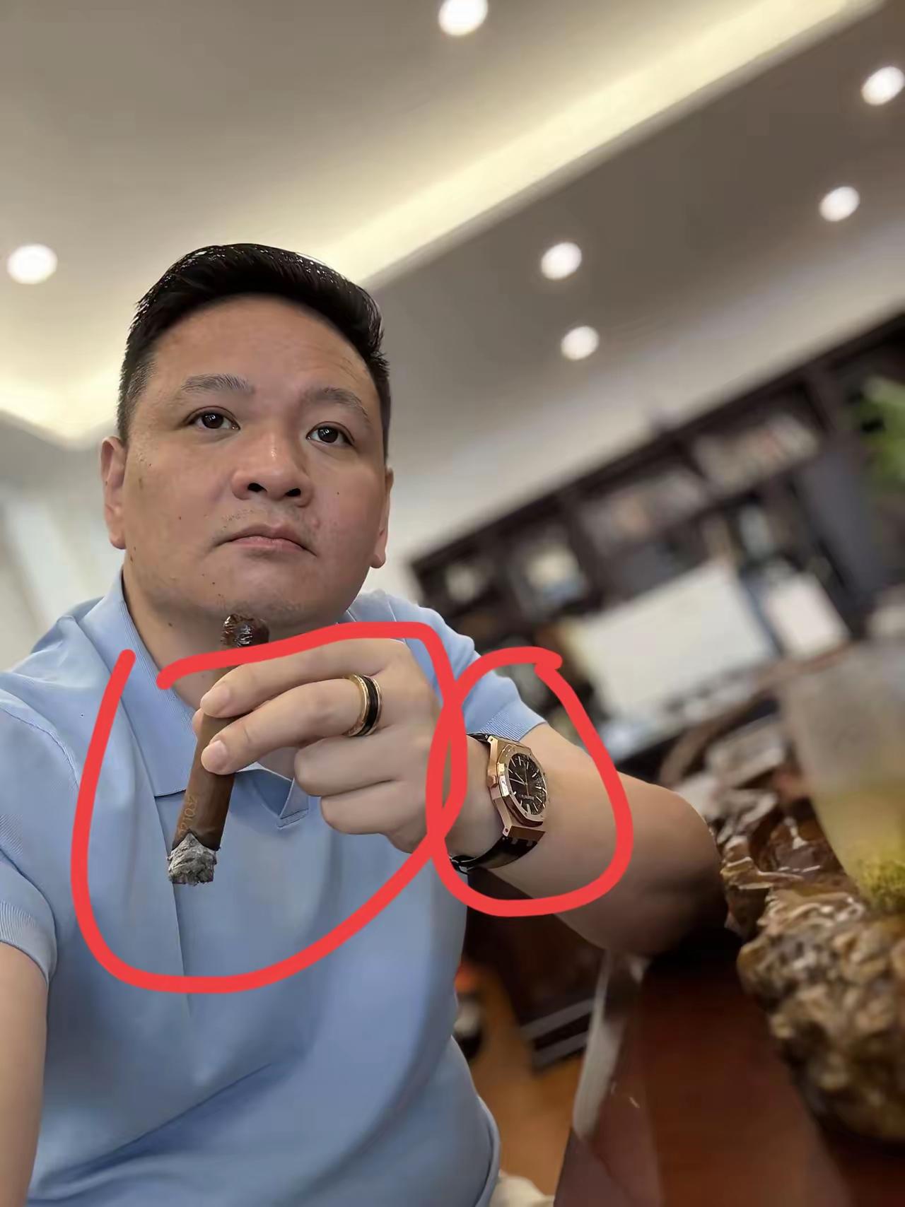 这一看就是真正的有钱人。