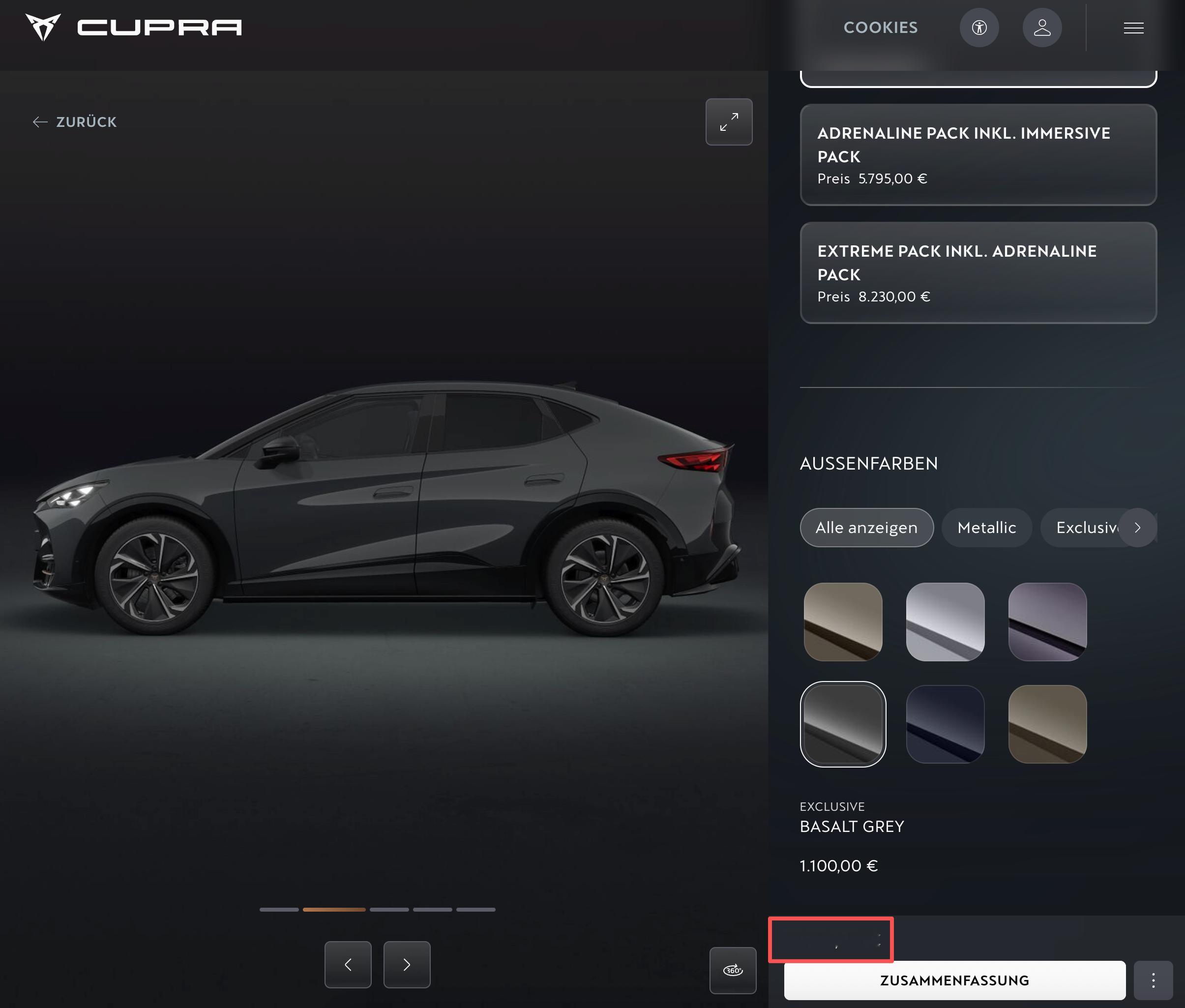猜猜咱大众与众06的欧洲“双胞胎”CUPRA Tavascan在德国卖多少钱？默