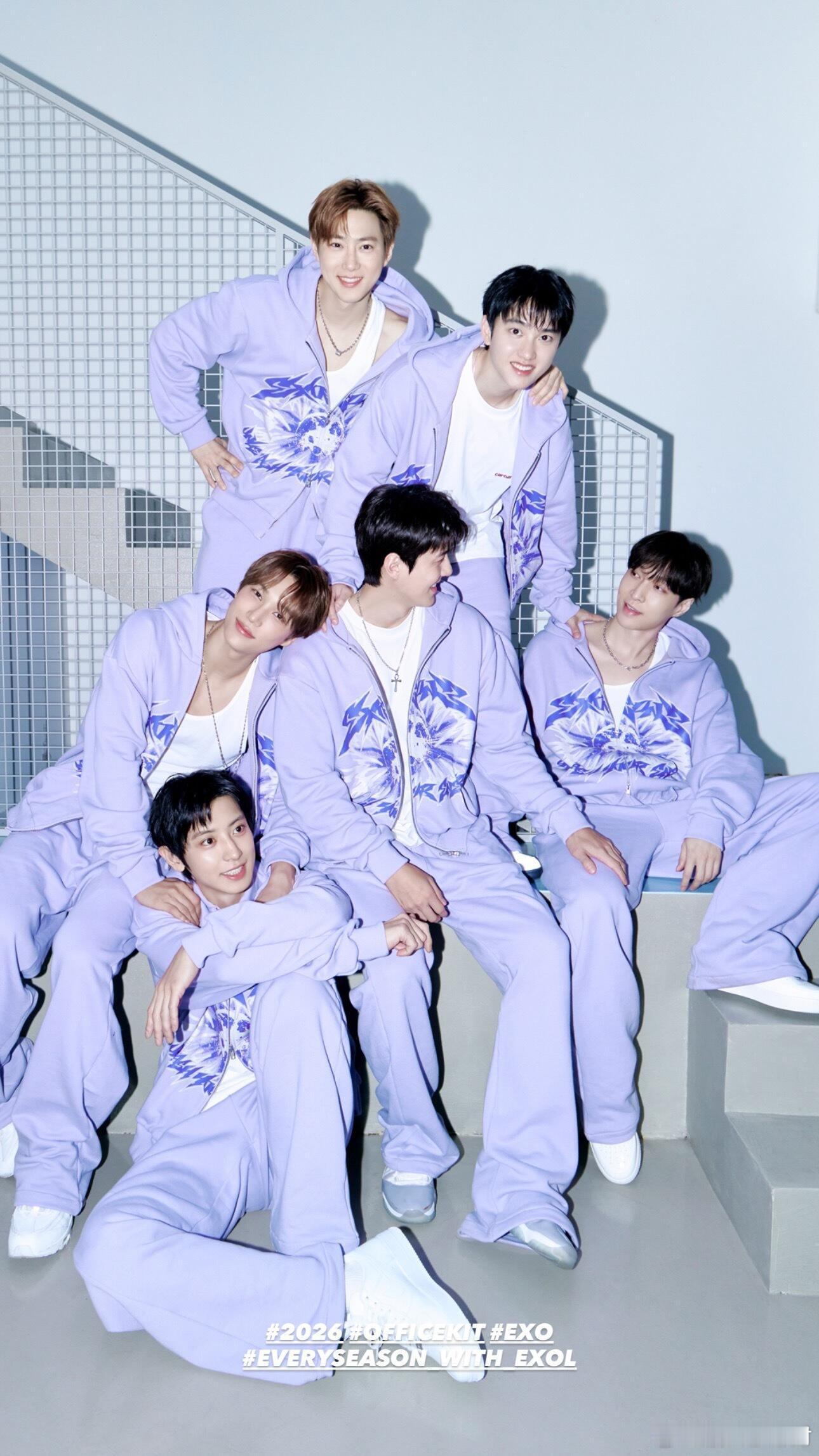 EXO台历预告照🌟 