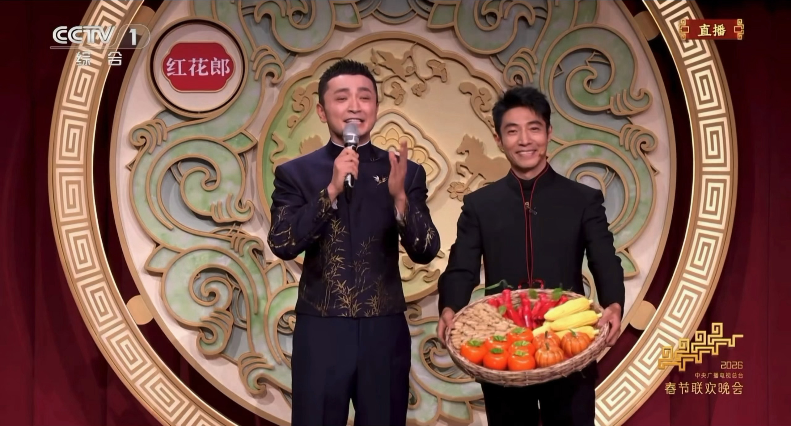 撒贝宁整个春晚最松弛的人出现了。。春晚段子大考春晚