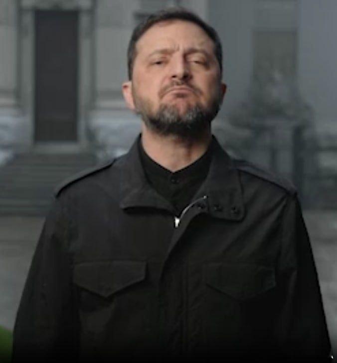 俄乌冲突 泽圣前两天说，“北约必须行动起来，摧毁榛子导弹系统”以及曝光的英法准备