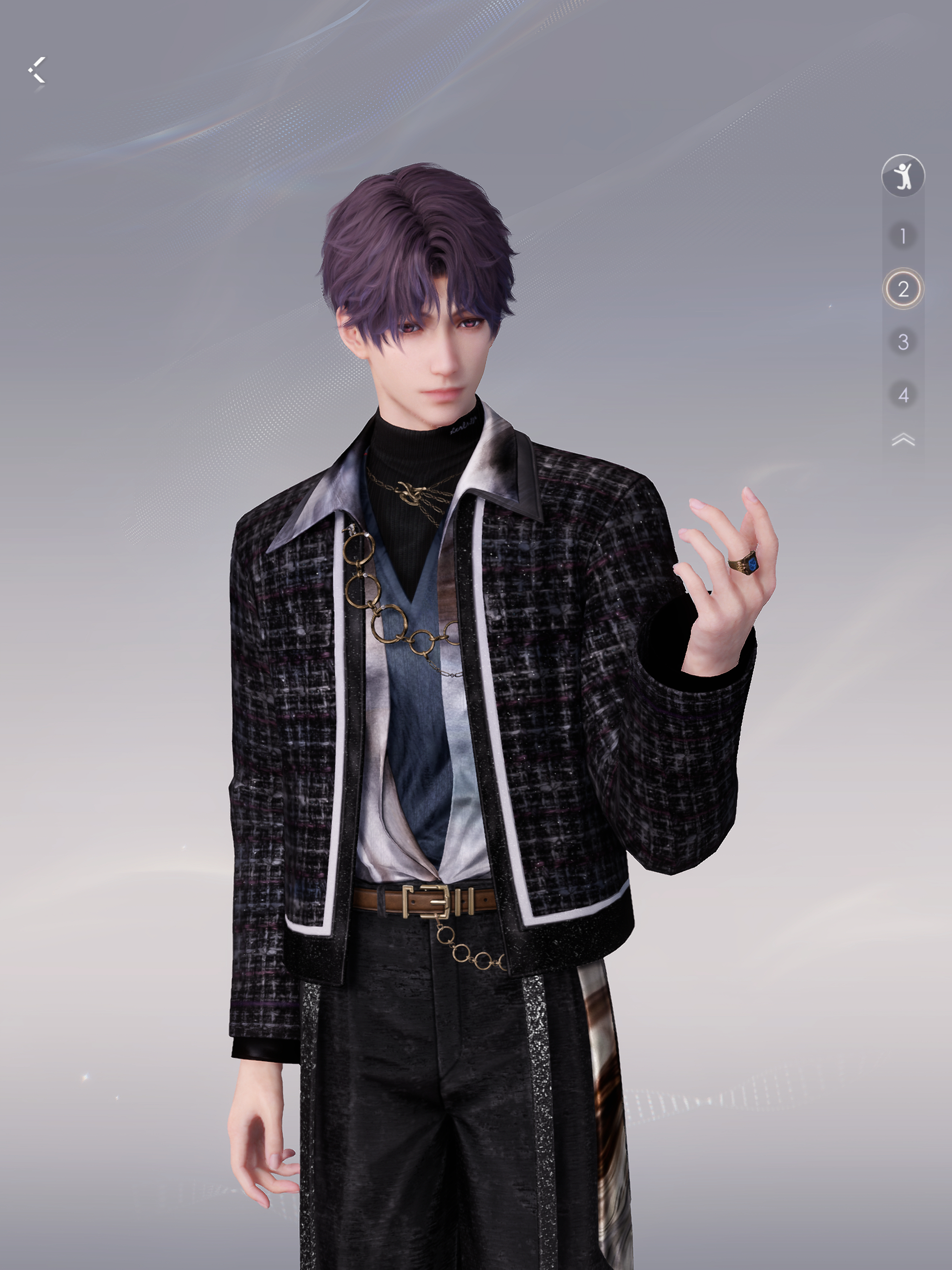 看板郎的脸完全艺术品啊 小焰哥哥好帅啊🖤恋与深空新衣服 祁煜