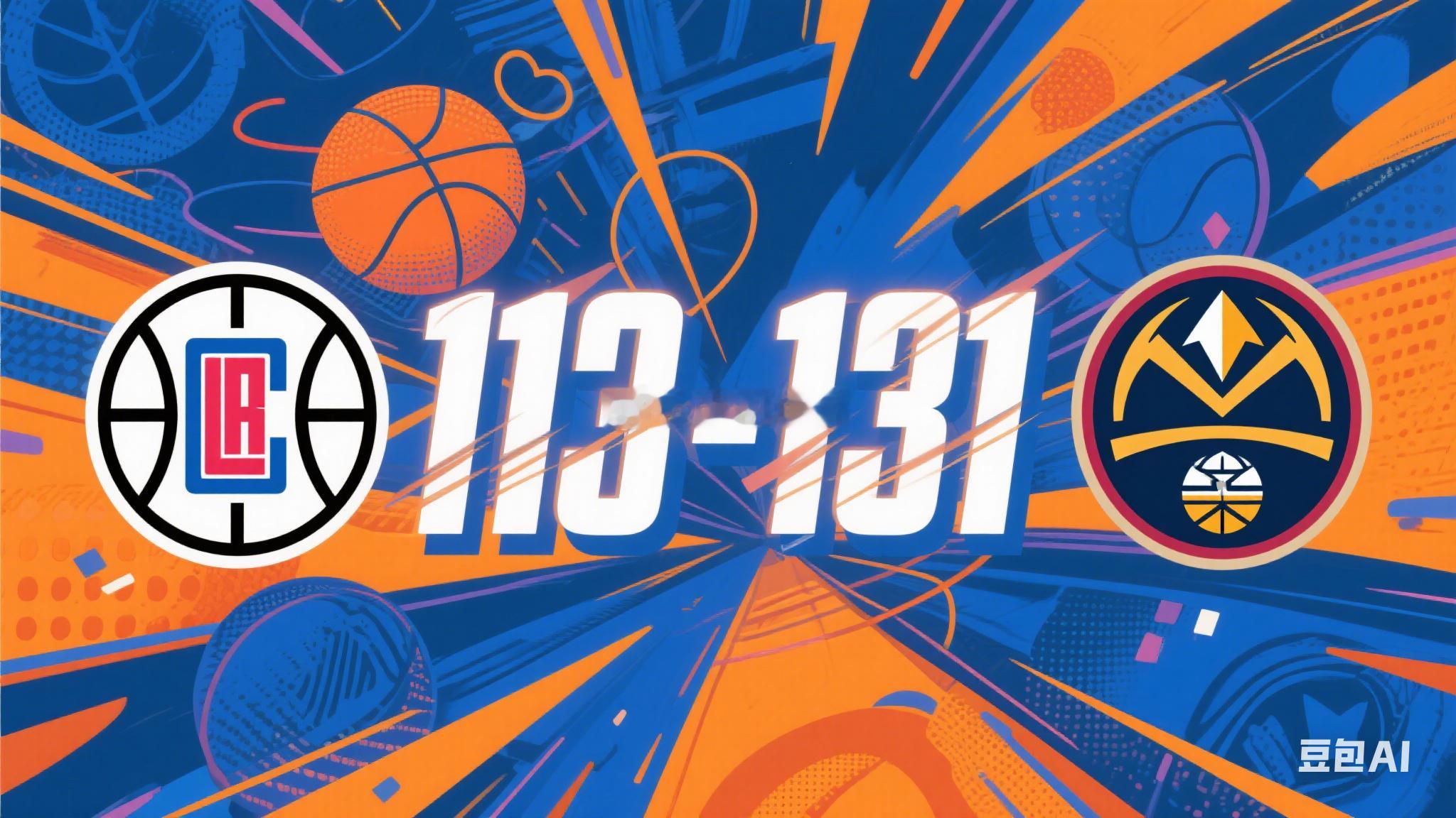 NBA 季后赛西部首轮G5，掘金今日回到主场迎战快船，穆雷8三分轰43+7，威少