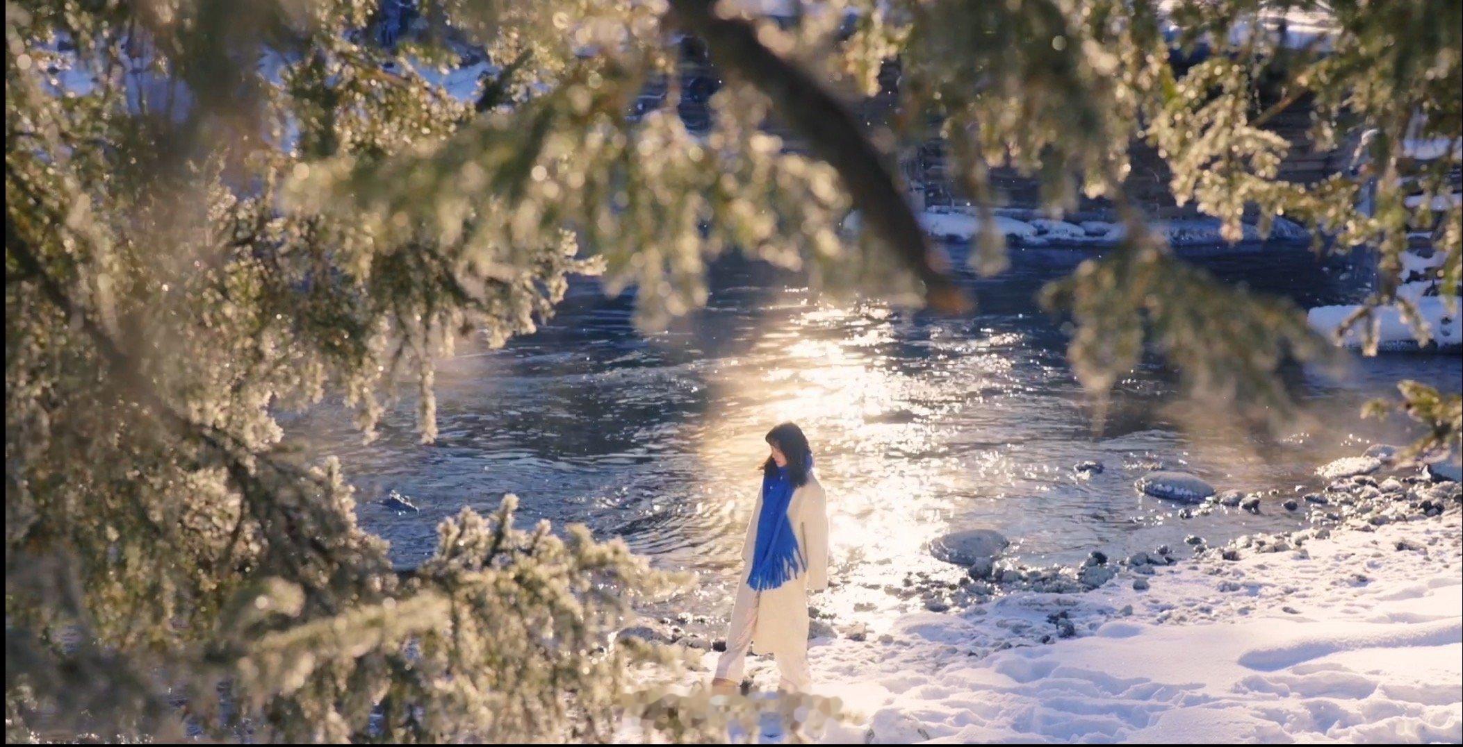 雾凇晨雾 木屋斜阳蓝调色彩关于阿勒泰❄️ 
