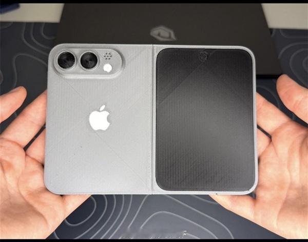 折叠屏iPhone外观实锤铰链研究OPPO，造型跟随OPPO，苹果要做果粉心中最
