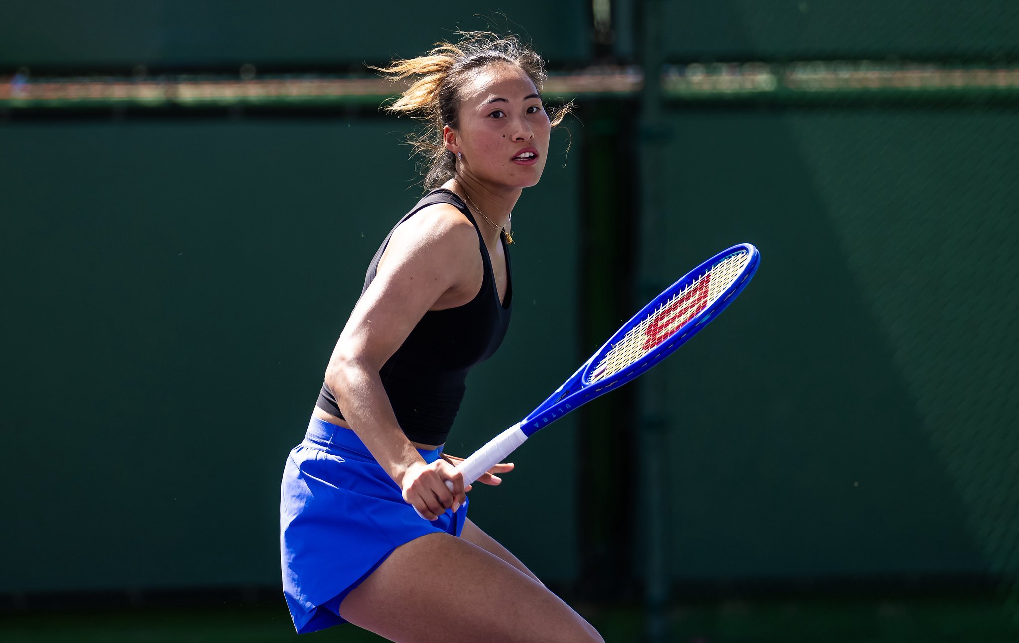 郑钦文止步印第安维尔斯次轮 止步次轮的郑钦文本站结束后将被扣掉205个WTA积分