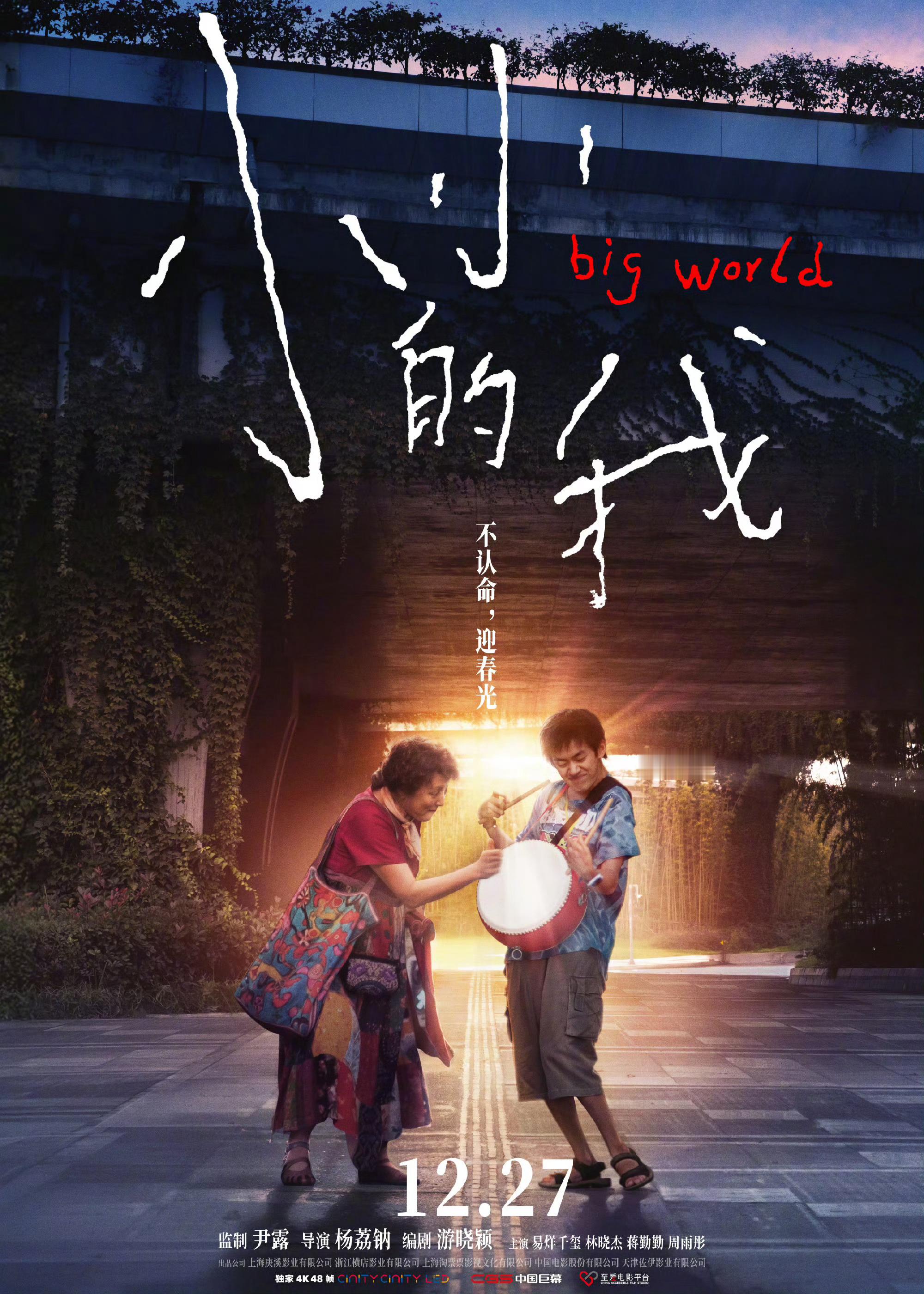 小小的我上映海报  易烊千玺小小的我上映海报 易烊千玺小小的我上映海报，春和练了