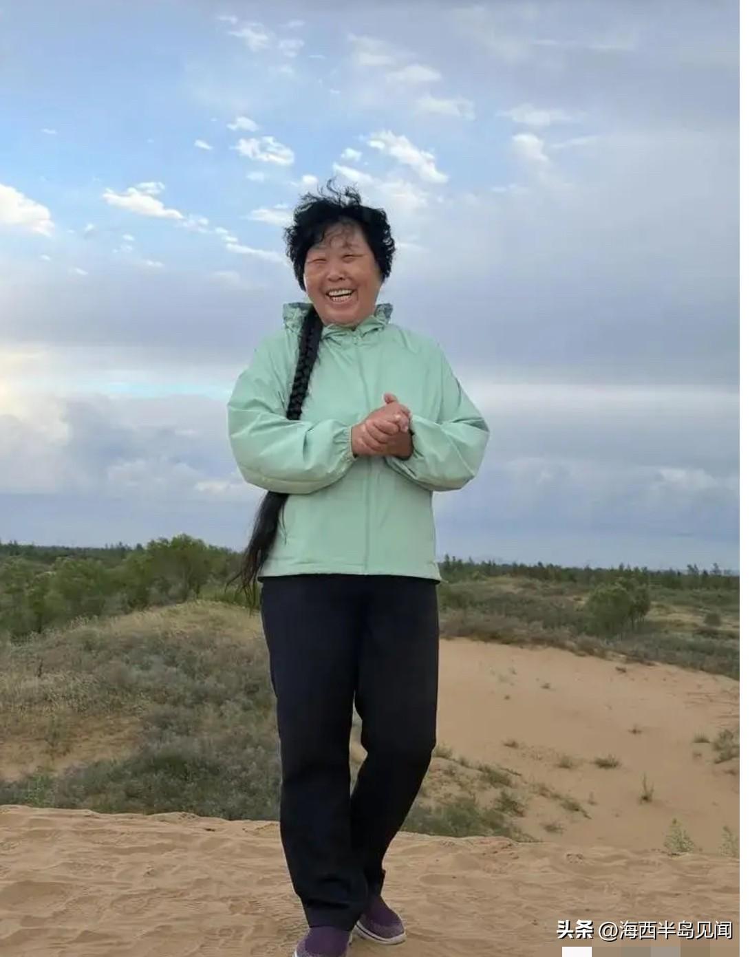 治沙英雄殷玉珍，扎根毛乌素沙漠数十年，种下7万亩林海。结下丰硕成果，年入百万，她