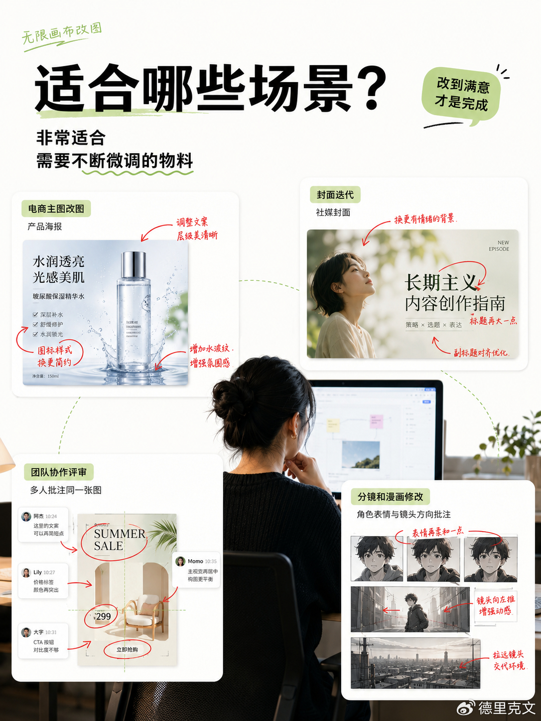 【AI绘画每日一词】怎么用无限画布进行AI改图 很多人用 AI 改图，最痛苦的不