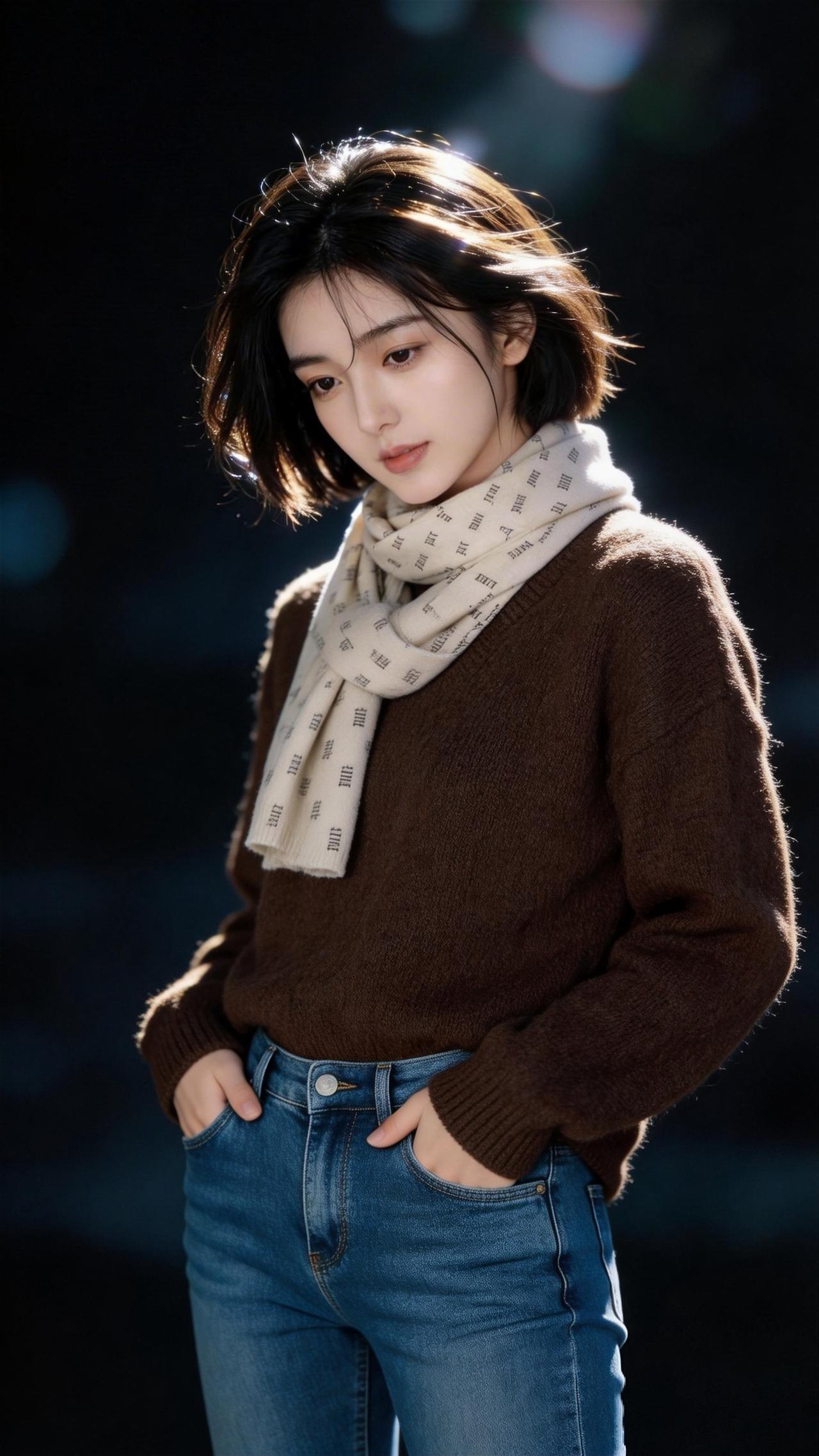 短发好不好看呢？[捂脸]