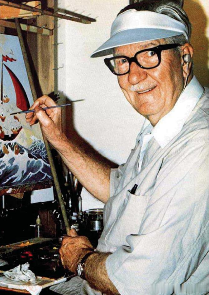 Carl Barks卡尔-巴克斯（1901.3.27-2000.8.25）绘制唐