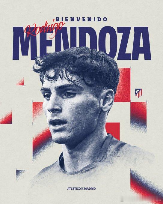 【签约】马德里竞技冬窗第二签：罗德里戈-门多萨罗德里戈-门多萨（Rodrigo 