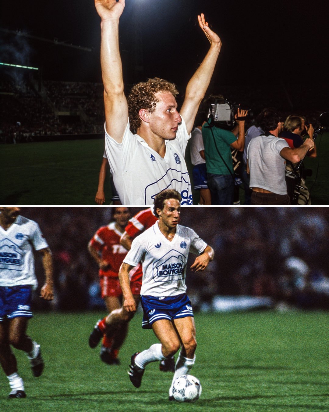 🙀 帕潘在法甲的首秀有多惊艳？⚽️⚽️ 1986年，帕潘代表马赛在法甲首秀中上