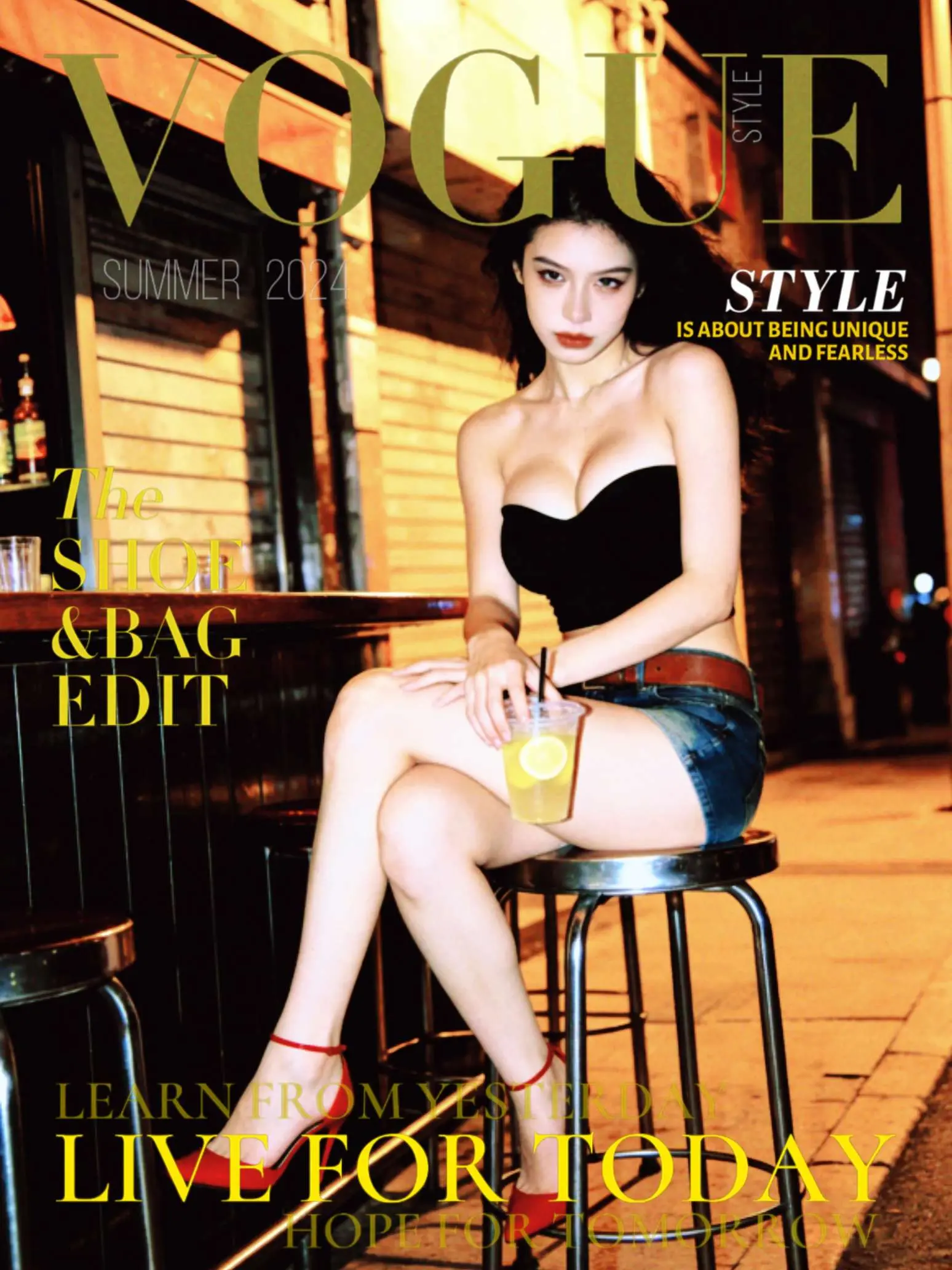 你的女朋友已上线  街拍时尚穿搭  这样的身材你们打几分  辣妹拍照姿...