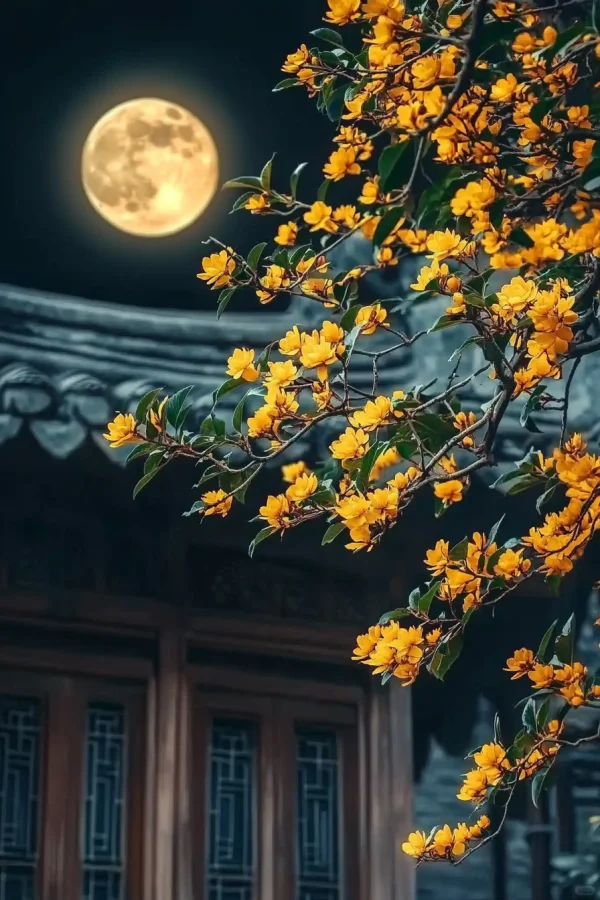 月夜花香