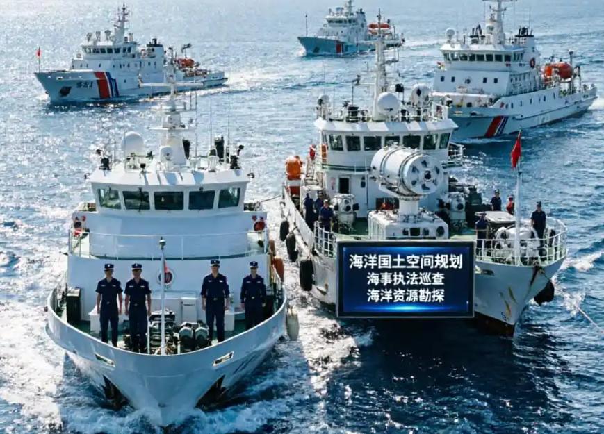 日本要了大半东海，菲律宾把线划进台湾海峡，中国不反击那还得了。事态严峻！就连官媒