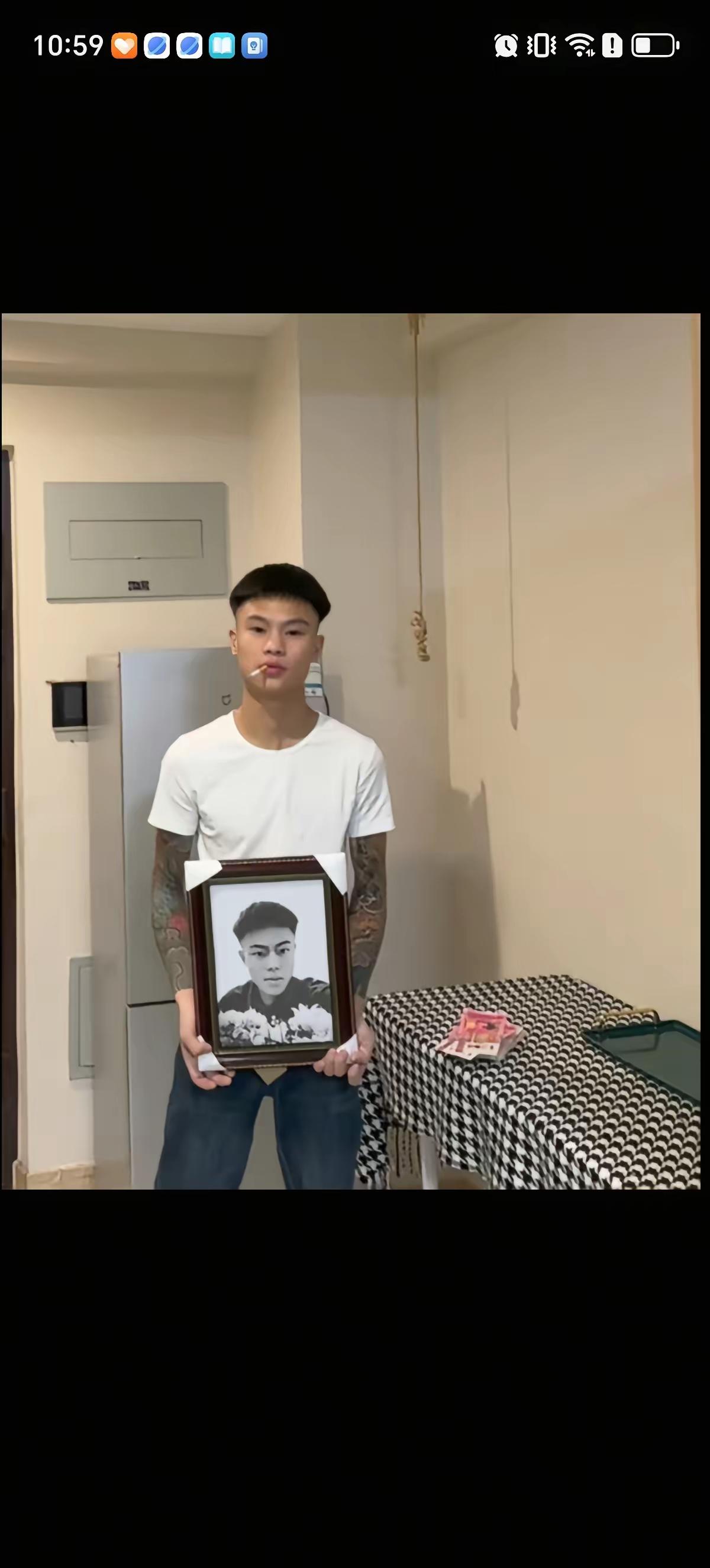 小伙子，流程没搞对是要出大问题的！

小伙子为了表明自己不信神佛只信自己的决心，