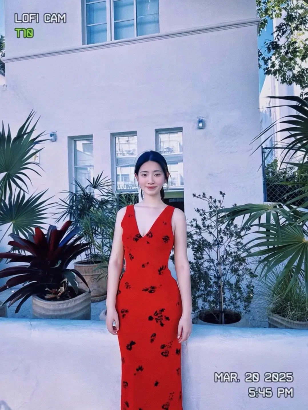 她画的迈阿密的我