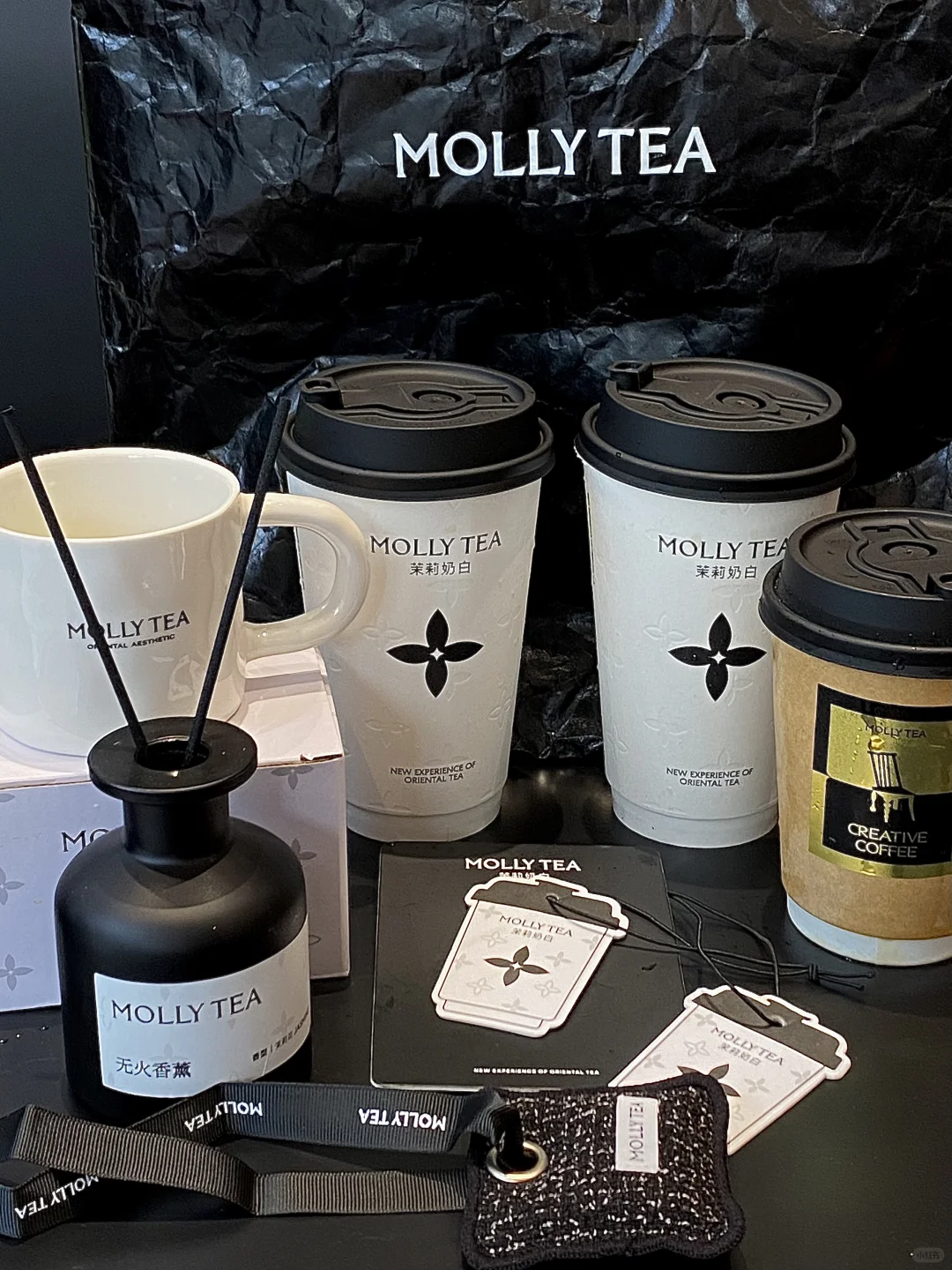茉莉奶白新店买一送一！！新周边好好看！！
