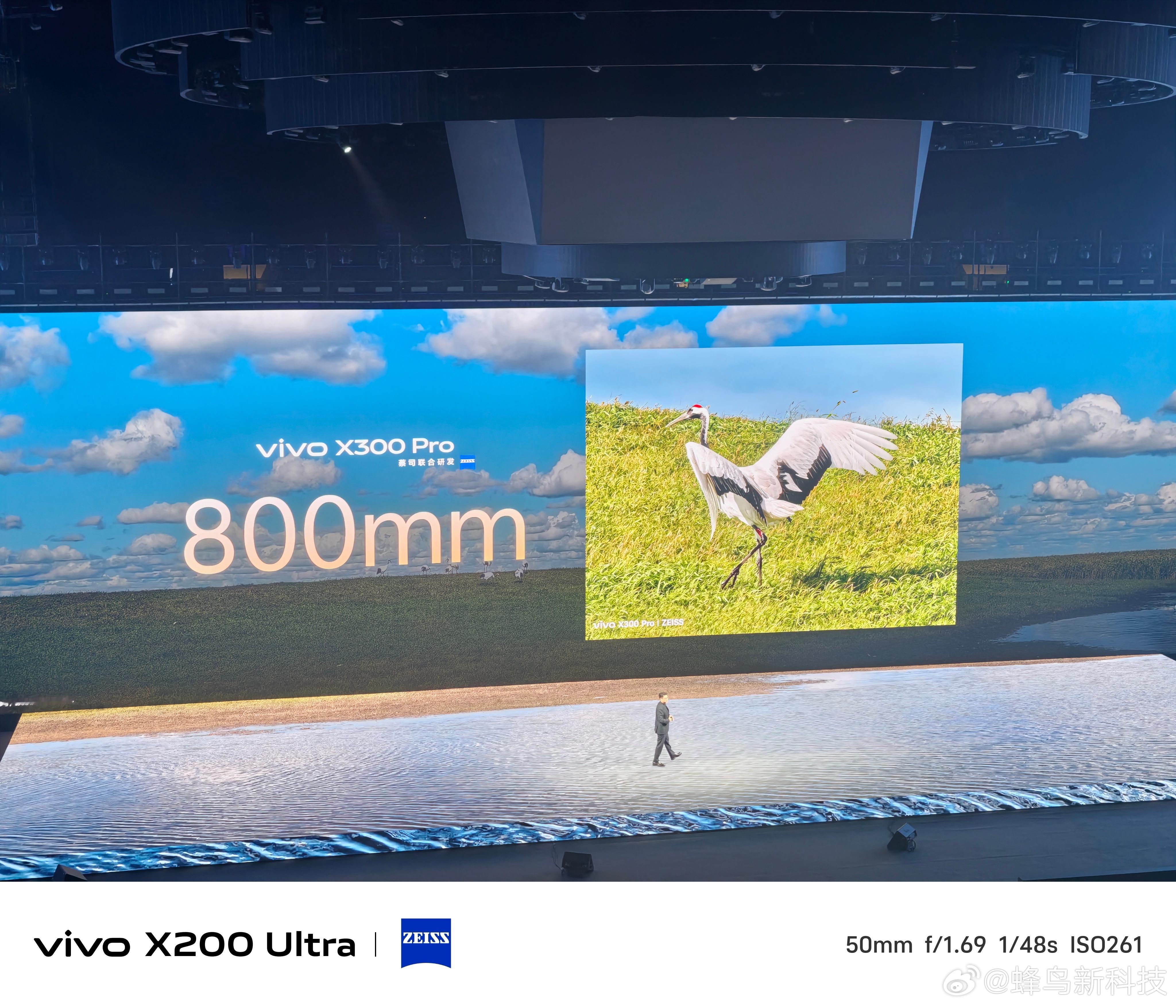 vivo x300系列 X300 Pro搭配上长焦增距镜，也成了新一代打鸟神器 