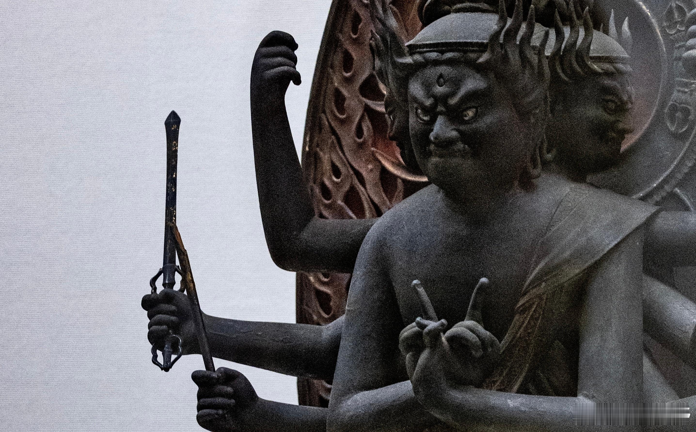 延历寺五大明王像与四天王立像 