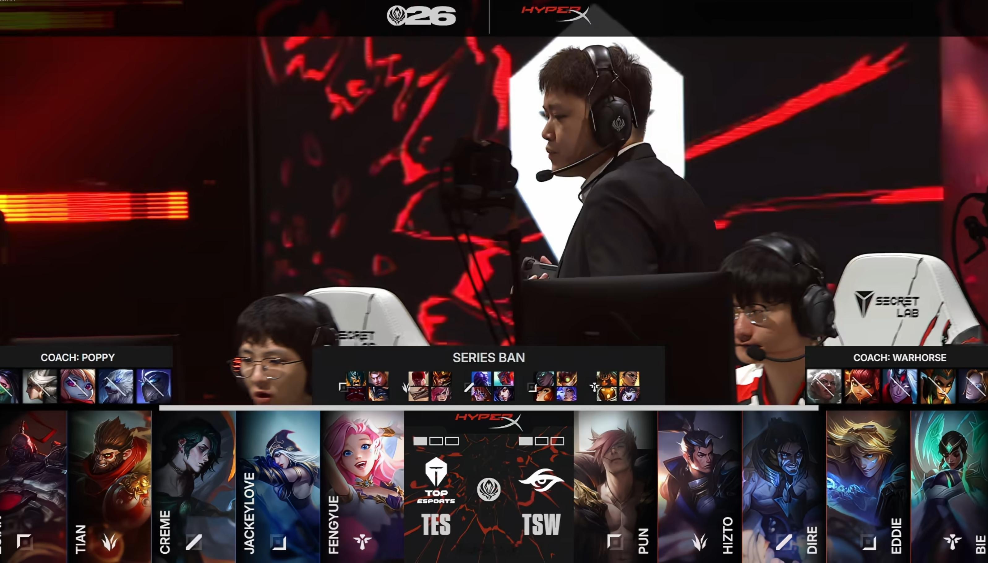 腕豪在GAME3中登场！TSW对战TES