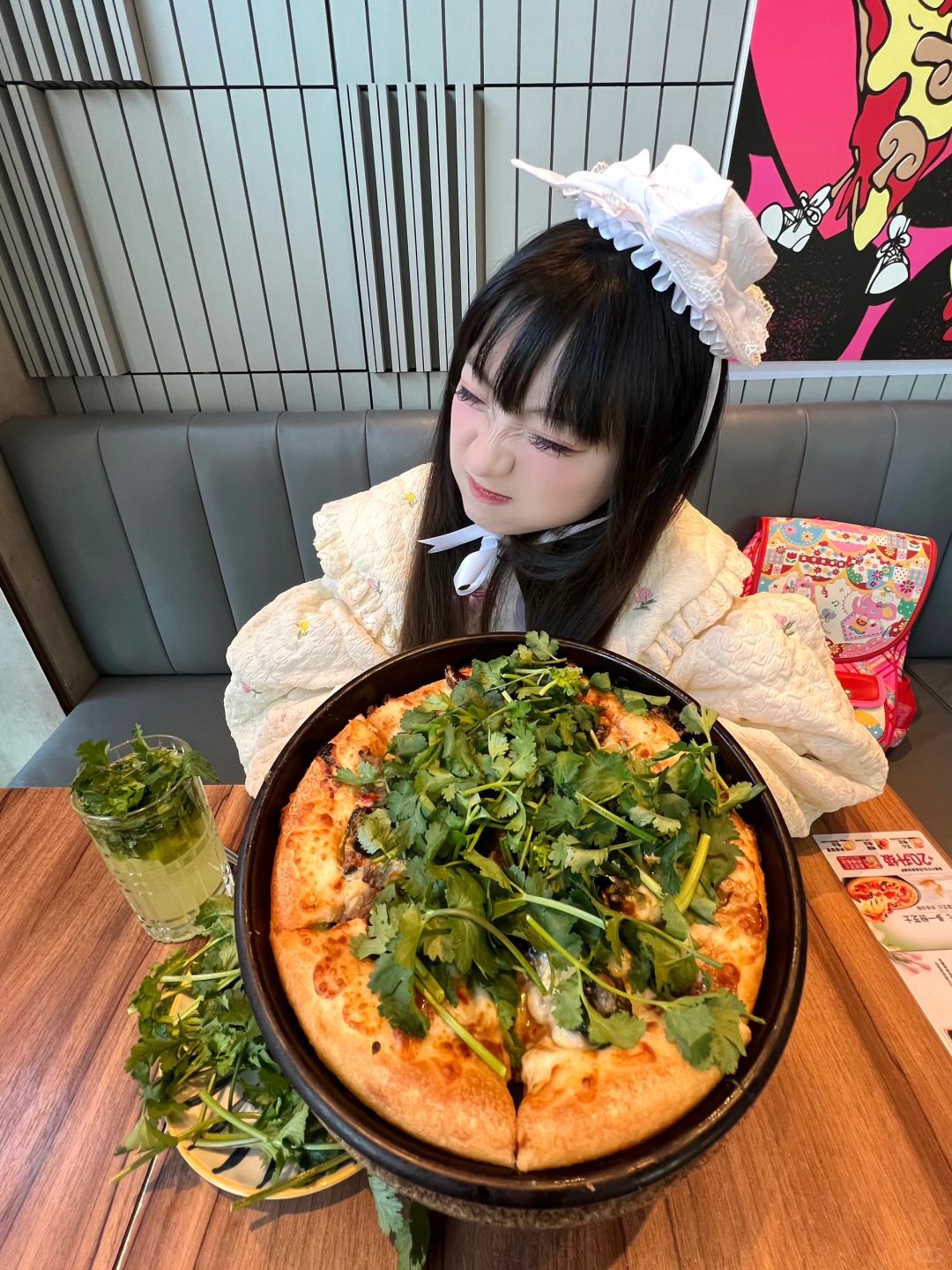 救命！香菜披萨🍕终于回归了！晕倒😵