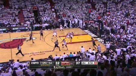 13年总决赛，马努一个极致的迷踪步过人。脚踝终结者训练营